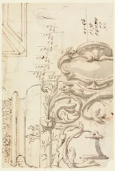 Rysunek, szkice, ok. 1750 r.