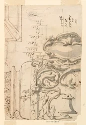 Rysunek, szkice, ok. 1750 r.