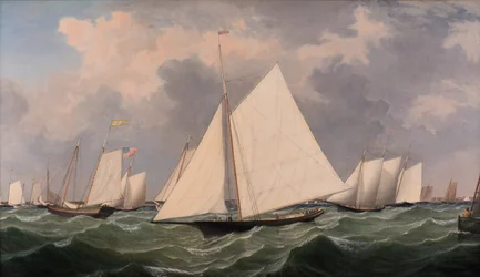 Regaty New York Yacht Club, 1856