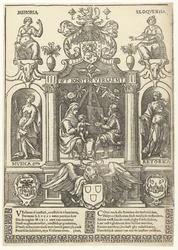 Herb antwerpskiej gildii św. Łukasza