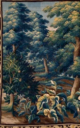 Flamandzki gobelin. Koniec XVII wieku. Własność kościoła Sint-Walburgakerk Oudenaarde (Dekenij van de Sint-Walburga).