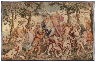 Gobelin mitologiczny, koniec XVII wieku