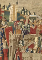 Gobelin przedstawiający podboje króla Portugalii Alfonsa V