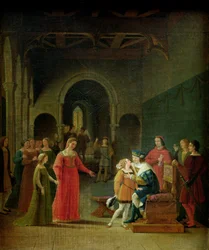 Zmartwychwstanie Łazarza, z Księgi Godzin, XV-XVI w.