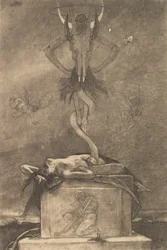 Ofiara, z Satanicznych, ok. 1882