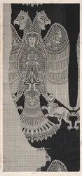 Schematyczny rysunek Buyid Silk (1962.264)