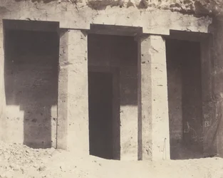 Béni-Haçan, Architektura hipogejska - Grób Amonei, 1851-52, wydrukowany w latach 1853-54.