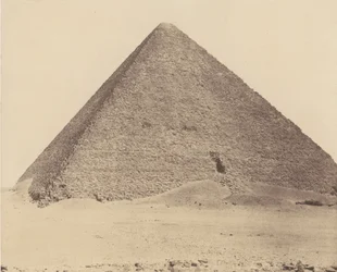 Nekropolia Dżizeha w Memfis, Piramida Cheopsa Wielka Piramida, 1851-52, wydrukowana 1853-54.