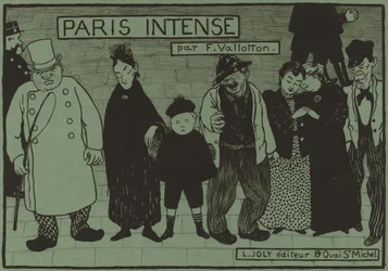 Okładka albumu Paris Intense, 1894.