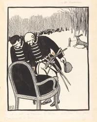 Wielcy Łowcy — Jeleń jest gotowy, 1903.