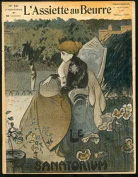Okładka „” „L’Assiette au Beurre”””, numer 233, w kolorze satyrycznym