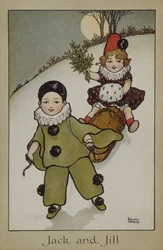 Jack i Jill, wiktoriańska karta