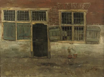 Małe domy, Leiden, 1881