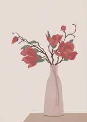 Eleganckie wazony Magnolia