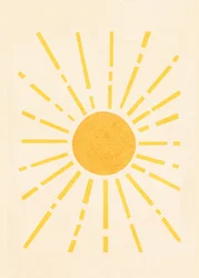 Złoty Sunburst
