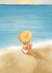 Relaks z widokiem na ocean