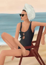 Swobodny styl plażowy