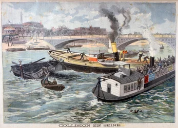 Zderzenie na Sekwanie, Paryż, 1897