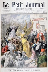 Uroczystości w połowie Wielkiego Postu, Paryż, 1896