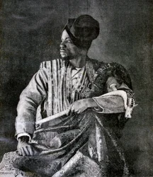 Główny wysłannik Dahomeja dla króla Behanzina w Paryżu, 1893