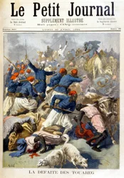 Klęska Tuaregów - w „Le Petite Journal” z 30.04.1894 r.