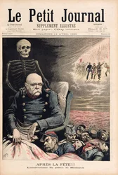 Po uroczystości: urodziny księcia Bismarcka, z „Le Petit Journal”, 14 kwietnia 1895
