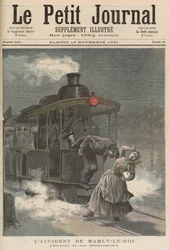 Wypadek w Marly-le-Roi: ofiara jego poświęcenia, z „Le Petit Journal”, 14 listopada 1891