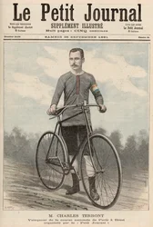 Charles Terront (1857-1932) z „Le Petit Journal”, 26 września 1891 r.