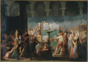 Funérailles de Marat, à l