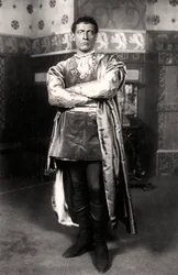Lewis Waller 1860-1915, angielski aktor i kierownik teatru, początek XX wieku.