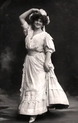 Marie Studholme 1875-1930, angielska aktorka, 1900.