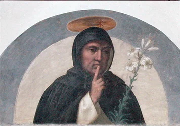 Św. Dominik (ok.1170-1221) (fresk)