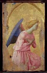 Anioł w adoracji Obraz Fra Giovanniego (Guido di Pietro) dit Fra Angelico (1387-1455)