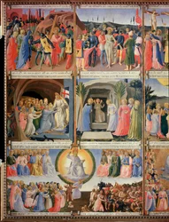 Życie Chrystusa, Srebrna Szafa. (Tempera na drewnie