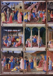 Życie Chrystusa, Srebrna Szafa. (Tempera na drewnie