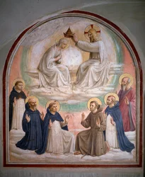 Koronacja Matki Boskiej (fresco