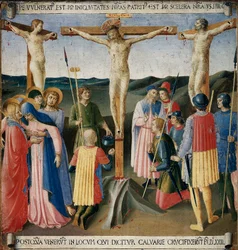 Ukrzyżowanie. Życie Chrystusa, Armadio degli Argenti. (Tempera na drewnie