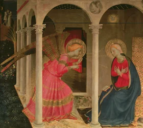 Zwiastowanie (tempera na desce) (patrz także 43914)