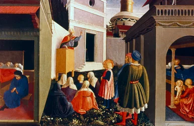 Powołanie św Mikołaja, 1437