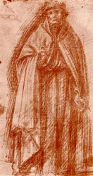 Studium postaci apostoła, 1913.