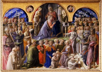 Koronacja Marii Panny, między 1439 a 1447 rokiem