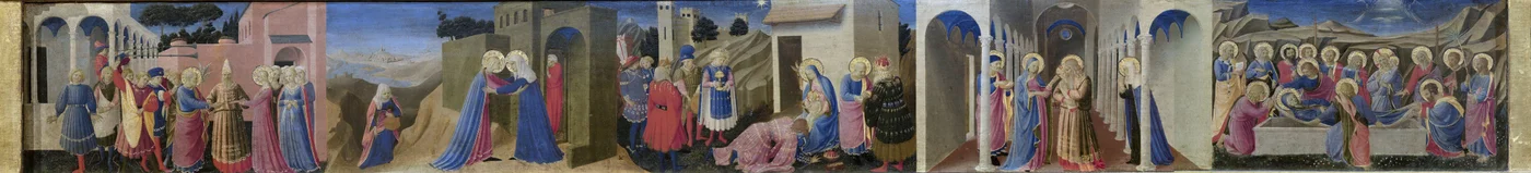 Predella Ołtarza Zwiastowanie, ok. 1930 1433-1434.