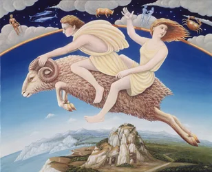 Baran, 1988 (olej i tempera na panelu)