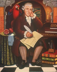 Kreacja Haydna, 2006 (olej i tempera na panelu)