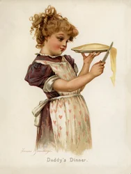 Dziewczyny: Kolacja tatusia (kolor lito)