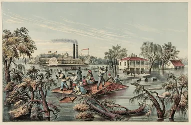 High Water w Missisipi, wyd. 1868
