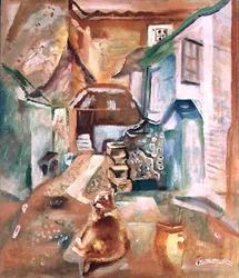 Dziedziniec Purbeck, rano