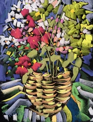 Kwiaty art déco