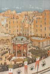 Remont Piazza del Porto (Plac Portowy), w Neapolu