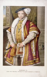 Edward VI, król Anglii, c1552, 1793